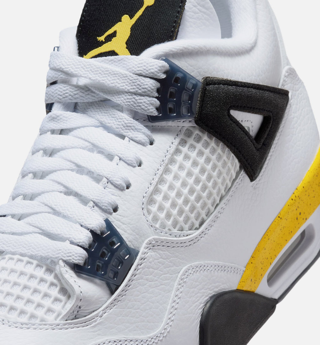 Air Jordan 4 Retro Rare Air Tour Yellow Preschool Sneakers