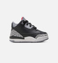 Air Jordan 3 Retro Black Cement Infant & Toddler Sneakers