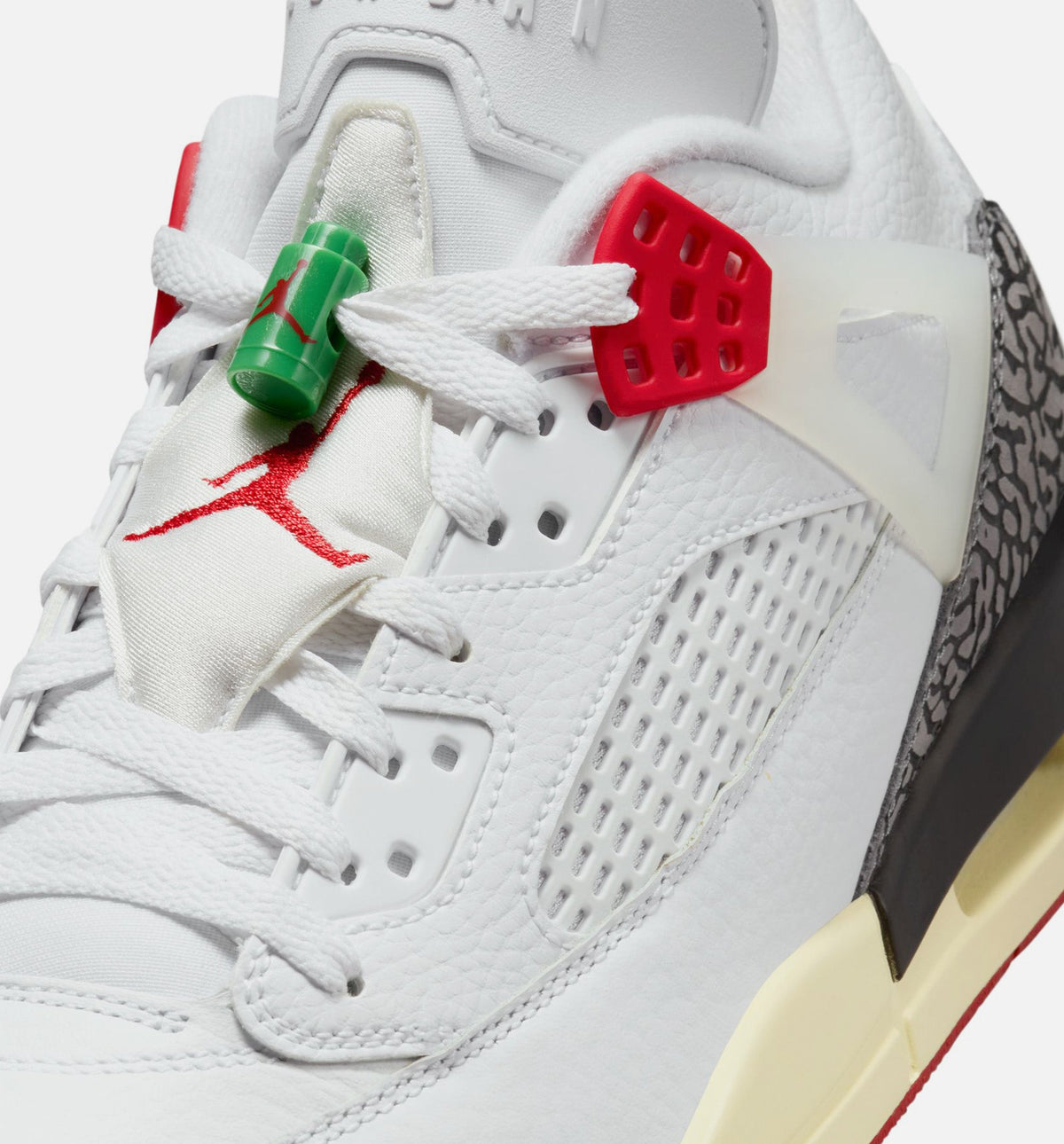 Spizike Low Men's Sneakers - White / Black / Sail