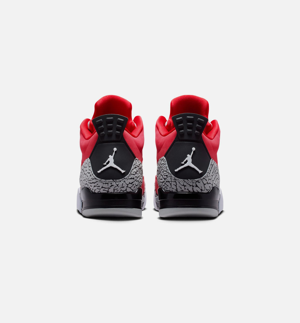 Son of Mars Low Men's Sneakers - Fire Red / Black