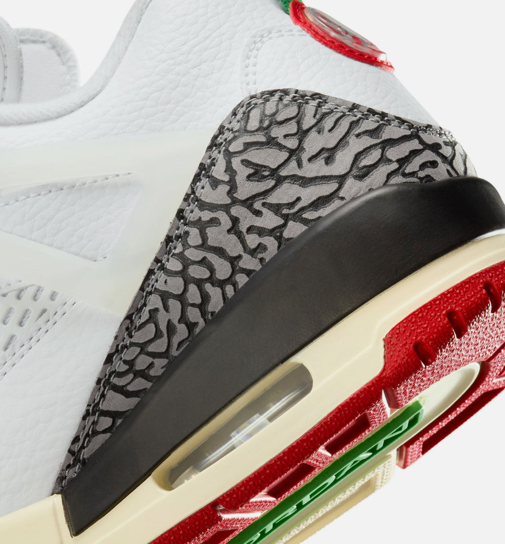 Spizike Low Men's Sneakers - White / Black / Sail