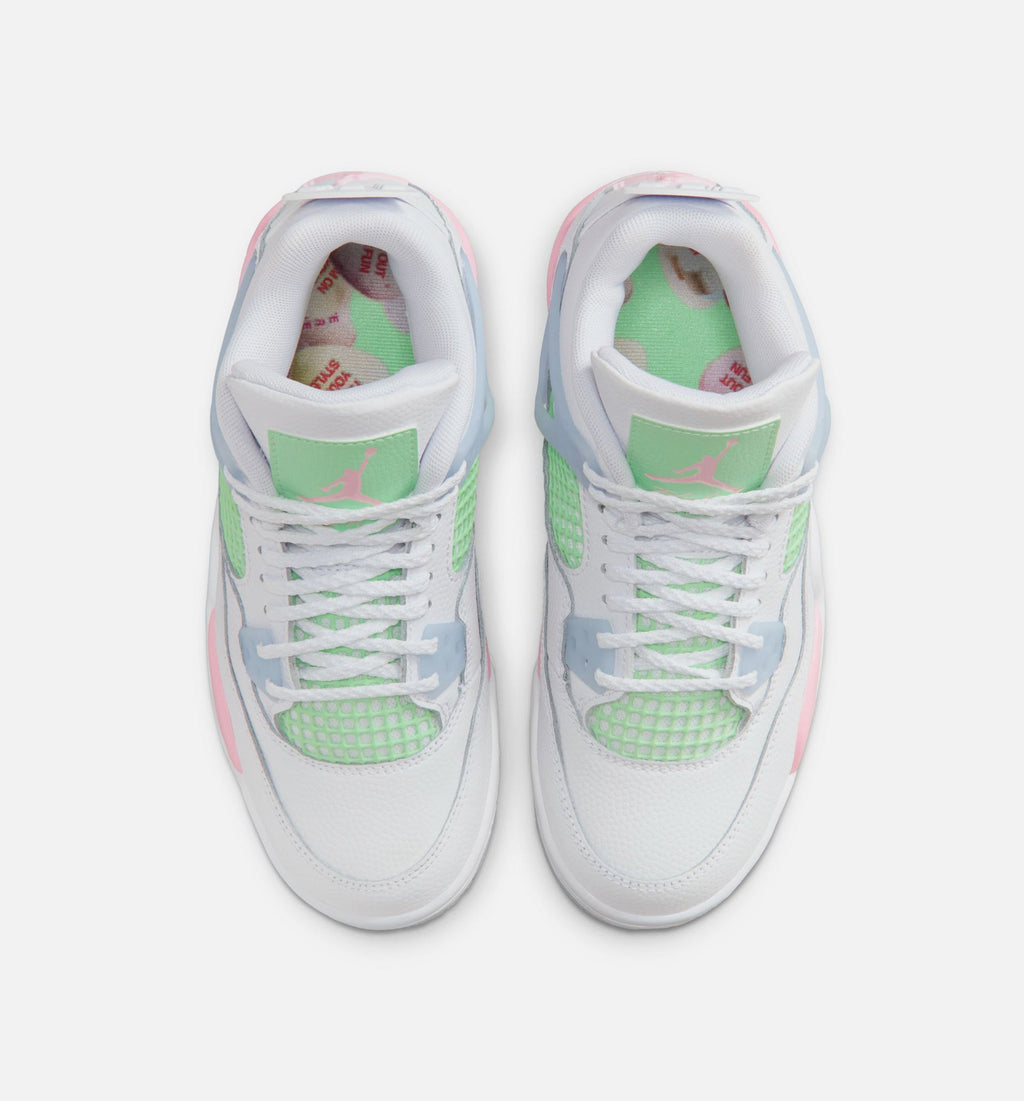 Air Jordan 4 Retro Medium Soft Pink Grade School Sneakers
