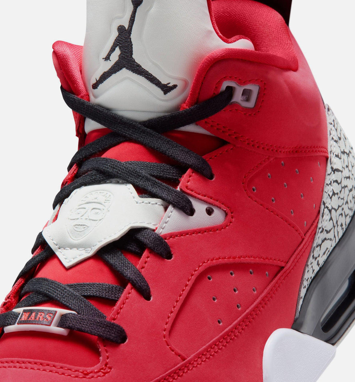 Son of Mars Low Men's Sneakers - Fire Red / Black