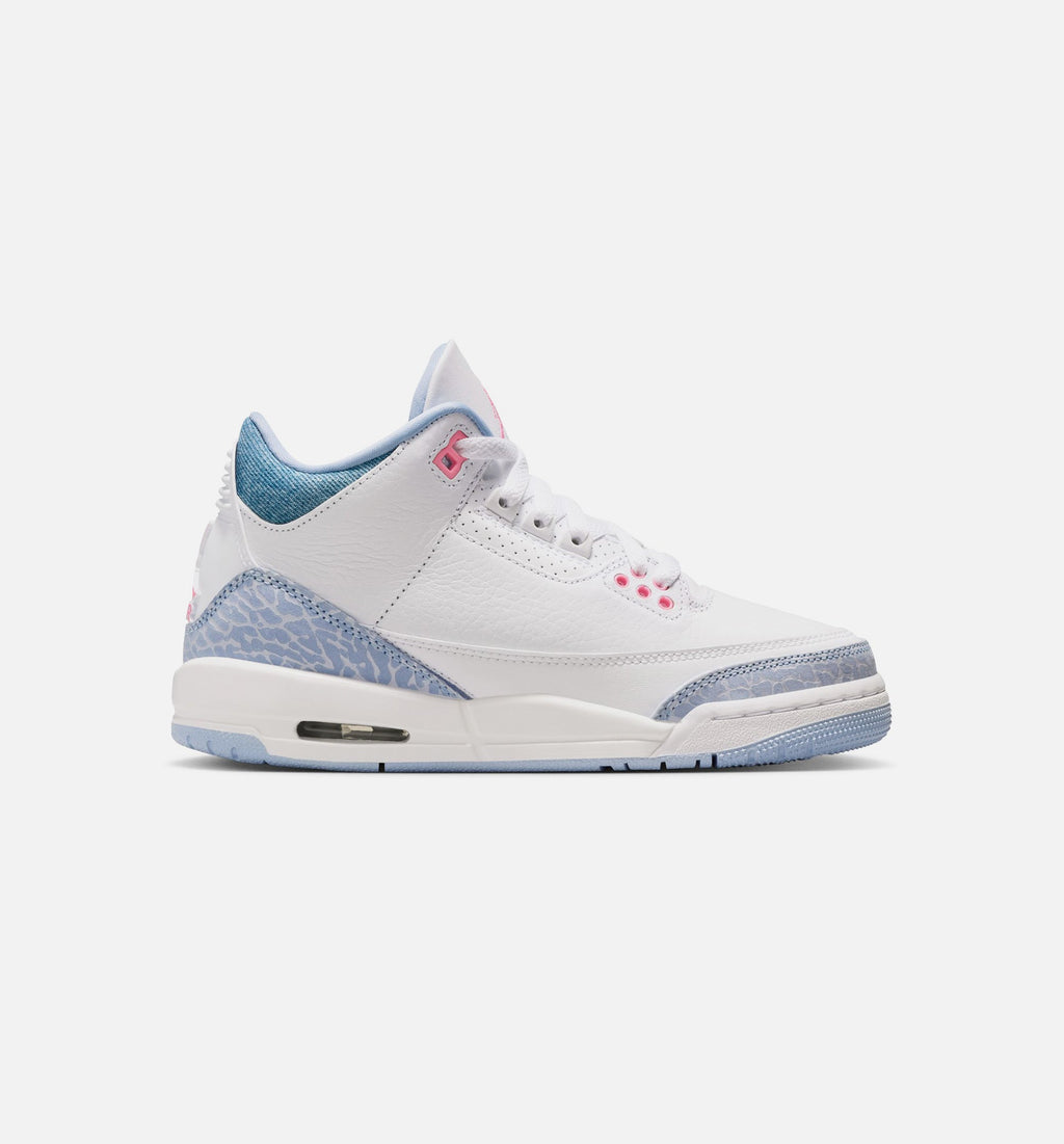 Air Jordan 3 Retro Cobalt Bliss Grade School Sneakers